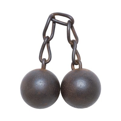 Revolutionary War Era Naval Cannon Bar Shot