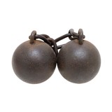 Revolutionary War Era Naval Cannon Bar Shot - 3 of 4