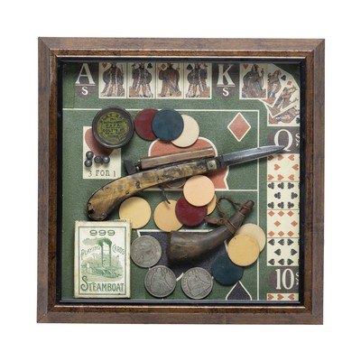 Gambler's Set with Unwin and Rogers' Pistol Knife