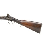English Double Barrel Flintlock Fowler Shotgun - 4 of 13
