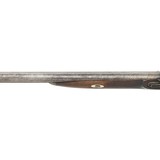 English Double Barrel Flintlock Fowler Shotgun - 6 of 13