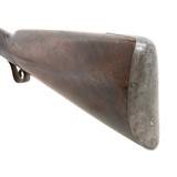 English Double Barrel Flintlock Fowler Shotgun - 12 of 13