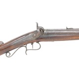 F.G. Fisher Double Barrel Percussion Rifle - 9 of 15