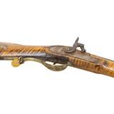 Antique Full Stock Percussion Long Rifle - 9 of 11