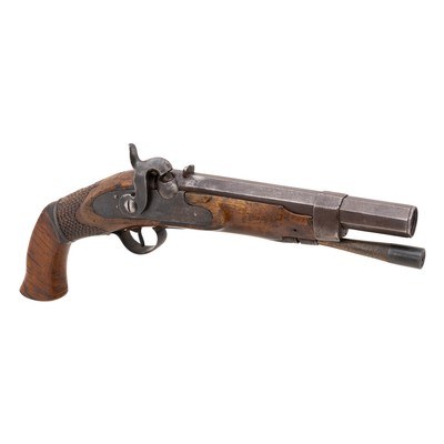 Cased European Percussion Gun Cane - Image 5 of 14