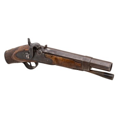 Cased European Percussion Gun Cane - Image 10 of 14