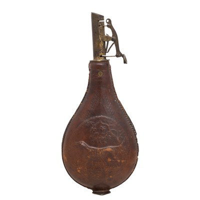 A & M Flask & Cap Co. Black Powder Flask - Image 4 of 7