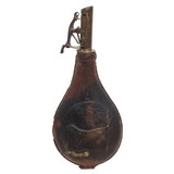 A & M Flask & Cap Co. Black Powder Flask - Image 2 of 7