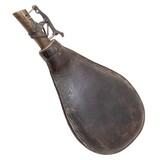 A & M Flask & Cap Co. Black Powder Flask - 1 of 5