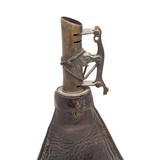 A & M Flask & Cap Co. Black Powder Flask - 3 of 5