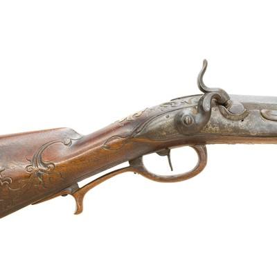 Antique Smoothbore Percussion Gun - Image 10 of 17