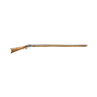 Antique Full Stock Percussion Long Rifle - Image 2 of 15