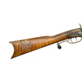 Antique Full Stock Percussion Long Rifle - Image 8 of 15
