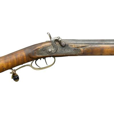 Antique Full Stock Percussion Long Rifle - Image 9 of 15