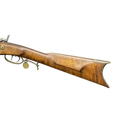 Antique Full Stock Percussion Long Rifle - Image 4 of 15