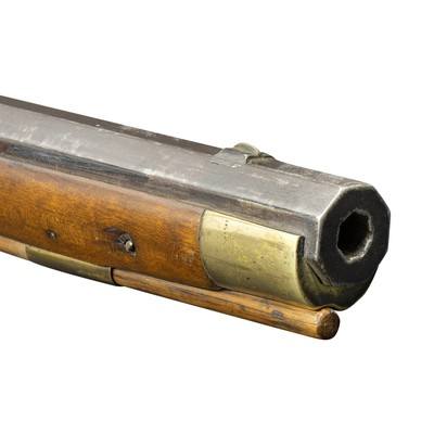 Antique Full Stock Percussion Long Rifle - Image 10 of 15