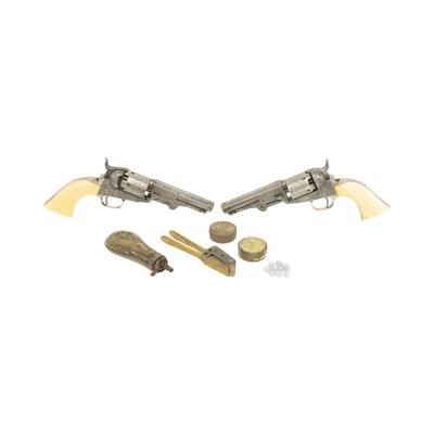 Pair Colt 1849 Pocket Percussion Revolvers - Image 2 of 19