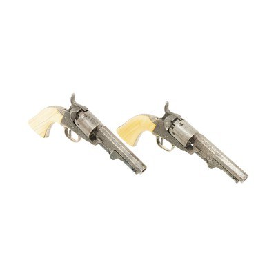 Pair Colt 1849 Pocket Percussion Revolvers - Image 5 of 19