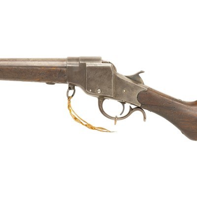 Hopkins and Allen Single Shot Falling Block Shotgun - Image 7 of 12