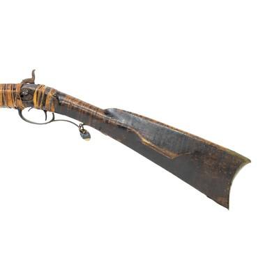 Antique Percussion Long Rifle - Image 9 of 13