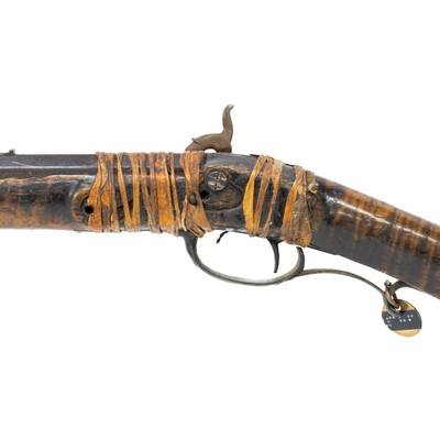 Antique Percussion Long Rifle - Image 10 of 13