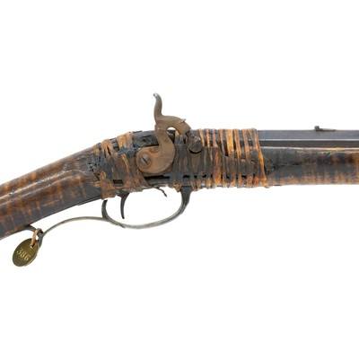 Antique Percussion Long Rifle - Image 4 of 13