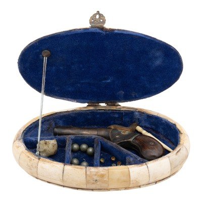 Cartridge Box with Derringer - Image 1 of 14