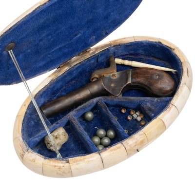 Cartridge Box with Derringer - Image 3 of 14