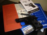 Beretta, New Condition 950 BS .25 Cal Box,Papers, Brush booklets included - 9 of 10