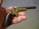 J. Stevens 25Short or 65mm? Very Old (Not Sure) Wood grips Nice shape for age - 1 of 13