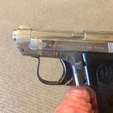 Beretta 950BS 25 cal IN FACTORY RARE NICKEL 99% condition looks unfired - 2 of 11