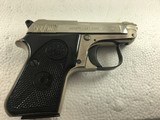 Beretta 950BS 25 cal IN FACTORY RARE NICKEL 99% condition looks unfired - 1 of 11