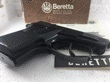 Beretta Rare model 20 Auto 25 cal. Pop-up Barrel 8+1 rounds factory rap-around grips 99% books & warrantee. - 10 of 12