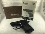 Beretta Rare model 20 Auto 25 cal. Pop-up Barrel 8+1 rounds factory rap-around grips 99% books & warrantee. - 2 of 12