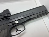 Beretta 87 Target .22LR Semi Automatic Target Pistol, made in Italy, with a Docter Red Dot Sight - 9 of 11
