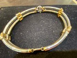 Baraka Choker necklace 18kt 90.9 Grams or 58.4 DWT -( Styled like Bvlgari, also Italy) Fire sale price. 13 3/4" long. All 18kt.gold - 3 of 6