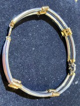 Baraka Choker necklace 18kt 90.9 Grams or 58.4 DWT -( Styled like Bvlgari, also Italy) Fire sale price. 13 3/4" long. All 18kt.gold - 2 of 6