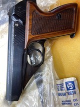 Mauser Modell HSc .380 Caliber (9mm Kurz) Pistol NEW Still has factory Cosmolien Box & all papers (Even test target ) Extra Magazine, - 9 of 10
