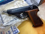 Mauser Modell HSc .380 Caliber (9mm Kurz) Pistol NEW Still has factory Cosmolien Box & all papers (Even test target ) Extra Magazine, - 8 of 10