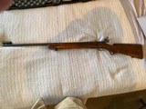 Winchester 22LR Target Model 75 bolt action rifle has a 28”barrel mounted with a rear Redfield sight. Gun is in
Mint condition - 1 of 15