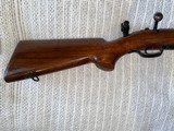Winchester 22LR Target Model 75 bolt action rifle has a 28”barrel mounted with a rear Redfield sight. Gun is in
Mint condition - 7 of 15