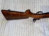 Winchester 22LR Target Model 75 bolt action rifle has a 28”barrel mounted with a rear Redfield sight. Gun is in
Mint condition - 13 of 15