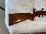 Winchester 22LR Target Model 75 bolt action rifle has a 28”barrel mounted with a rear Redfield sight. Gun is in
Mint condition - 9 of 15
