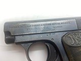 FN Belgium Baby Browning .25 ACP. Belgium proof marked. Original bluing is in very nice condition with no rust or pitting. S/N 903886 1957 model - 7 of 9