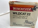 22 long rifle high velocity Winchester, Remington (500) & Federal 36grain.Hollow point copper plated.(550) Total 1,050 rounds Sealed - 4 of 4