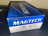 Magtech .380 Auto 6, 15g (95gr) FMJ 380A BUO116 L-0617 50 rounds Unopened box - 1 of 1