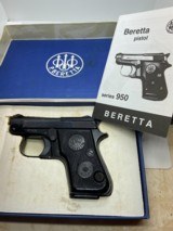 Beretta RARE 25 Auto Made in Italy New w/ Box & Manual Early Edition - 1 of 10
