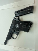 Beretta 950 B Target Pistol Rare "longer barrel model" 22 short - 1 of 8