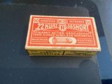 Rare 22 Kurz (Short) German Hollow Point 50 rounds in sealed box never opened - 1 of 6
