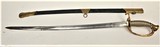 GORGEOUS 1852 U.S. NAVY  CIVIL WAR  ETCHED PRESENTATION GRADE  OFFICERS SABER BY HORSTMANN - 1 of 5